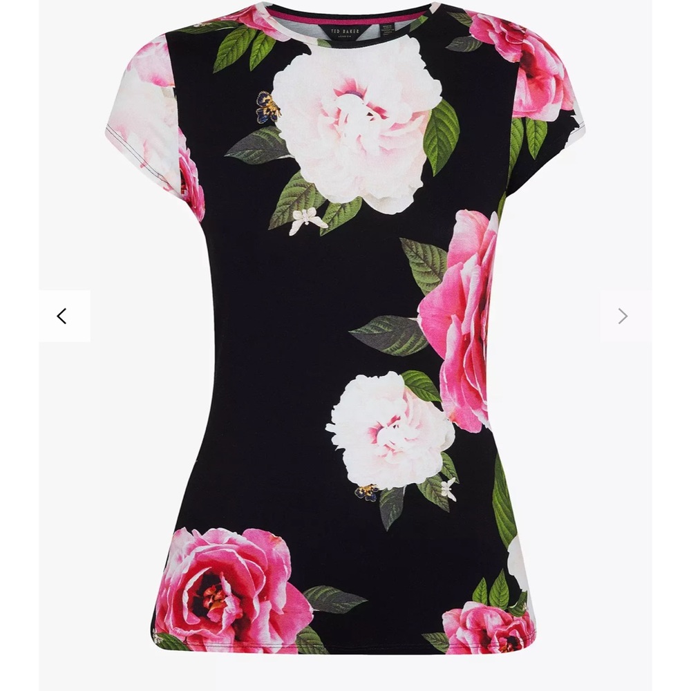 Ted Baker, Sz 3 Fitted Shirt, Tee, T-Shirt